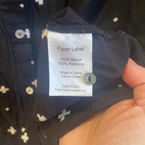 🤍 Paper Label Top - Picture 4 of 5